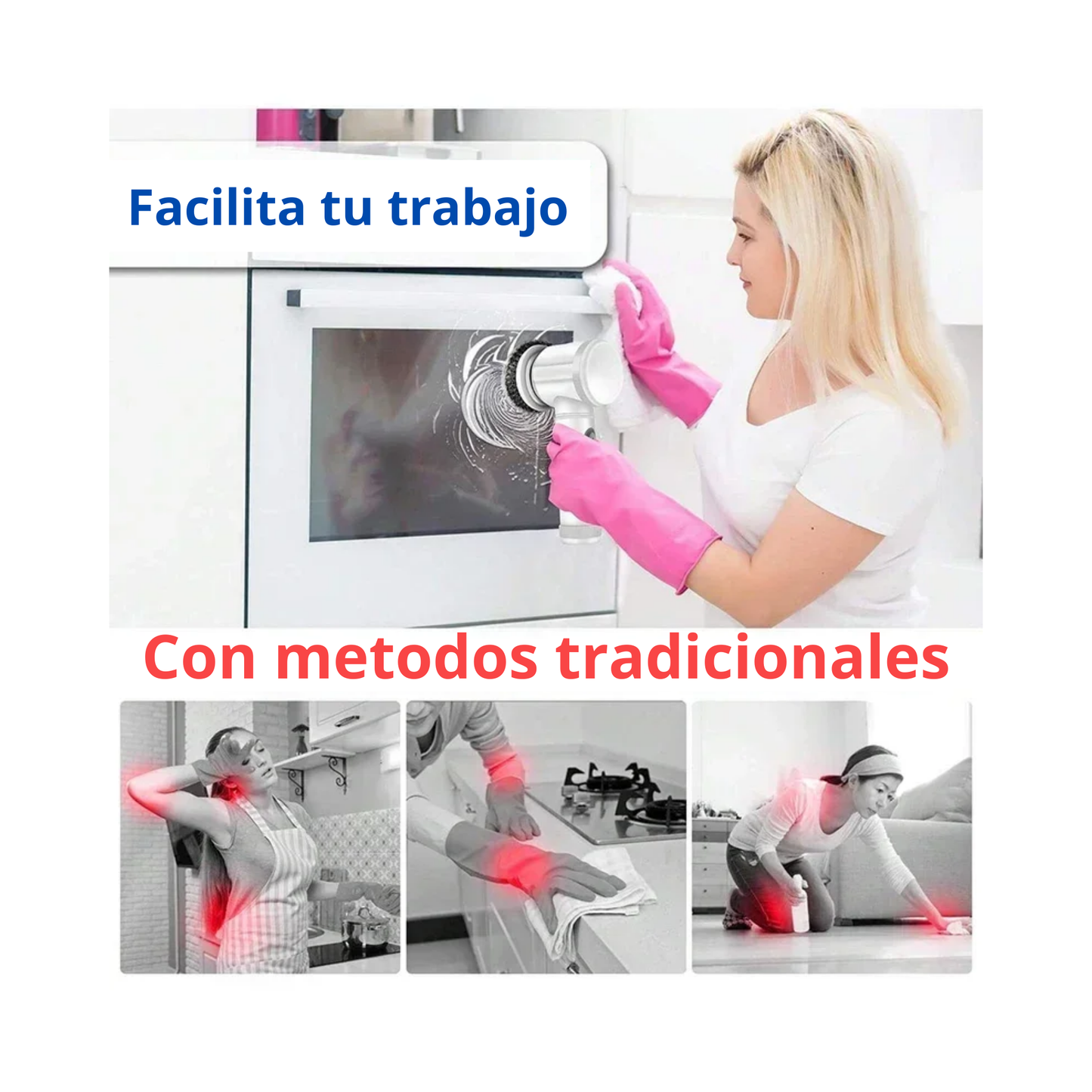 Cepillo eléctrico 5 en 1
