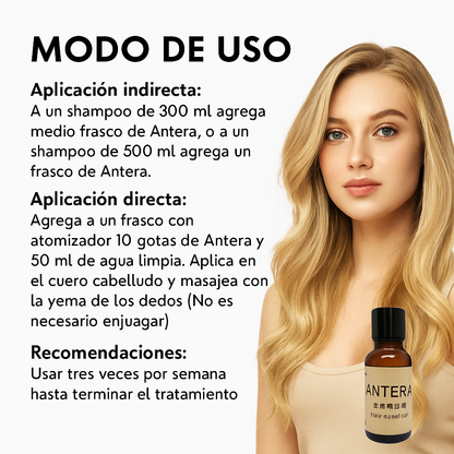 Antera, Tónico de Crecimiento capilar
